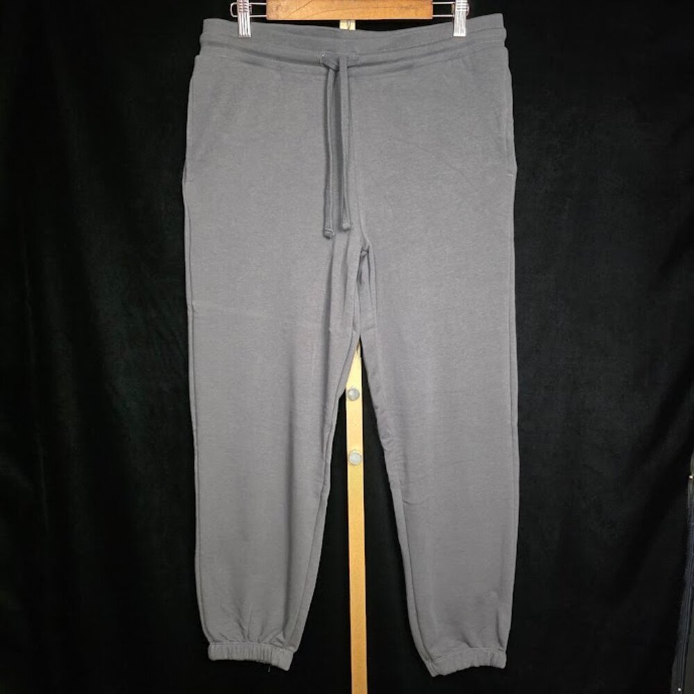 NWOT Alternative Apparel Charcoal Gray Drawstring Joggers L